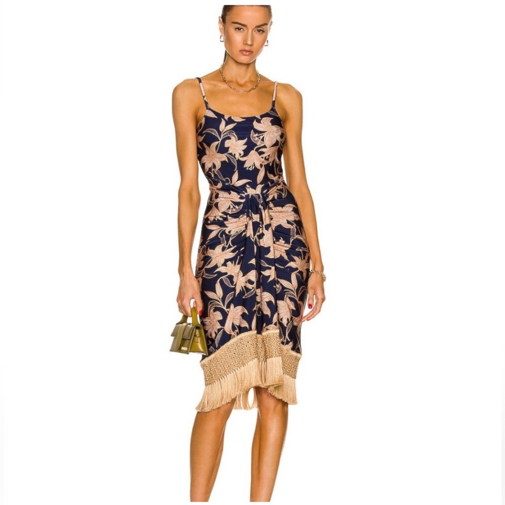 Patbo NWT dress with fringe